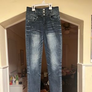 cute high waisted jeans size 1